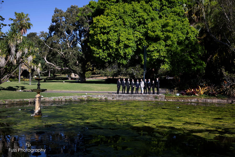 The Royal Botanic Garden Sydney wedding photographer