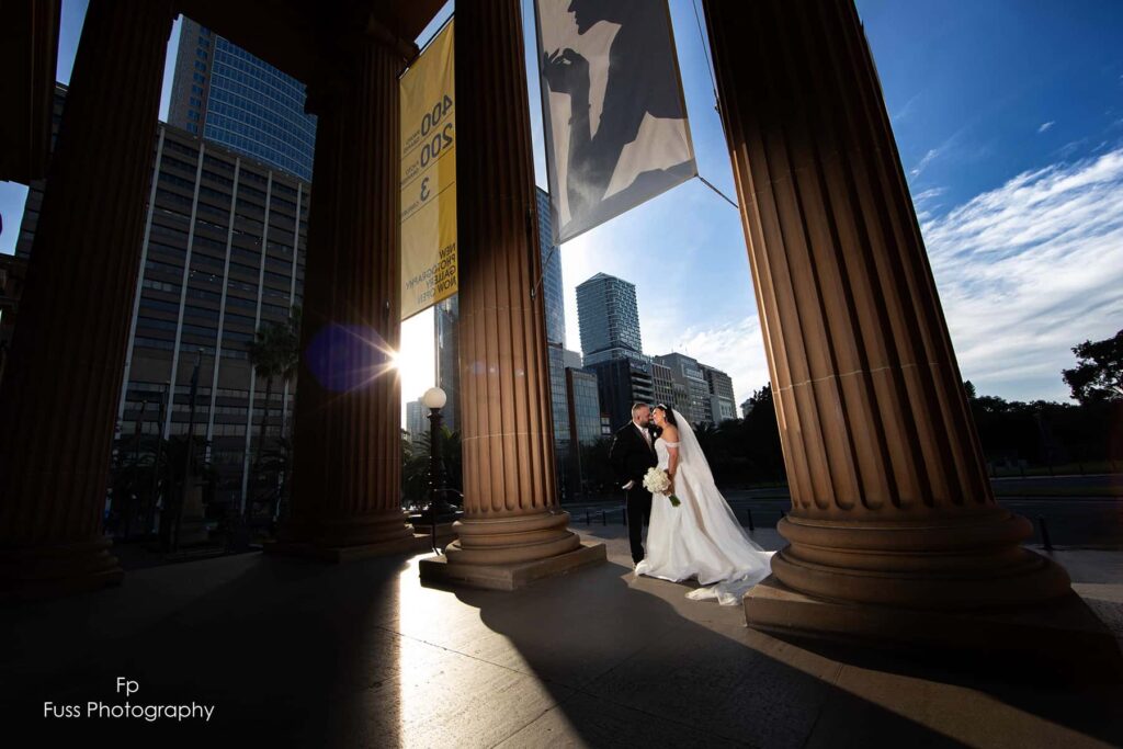 state library wedding photos