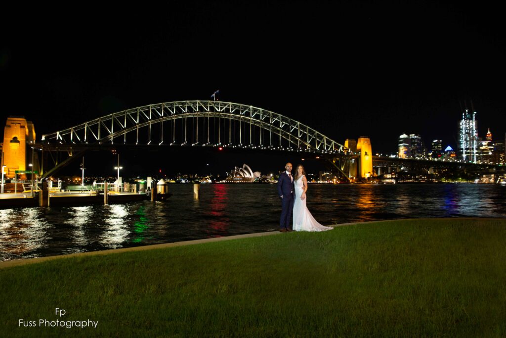 sydney harbour wedding photos